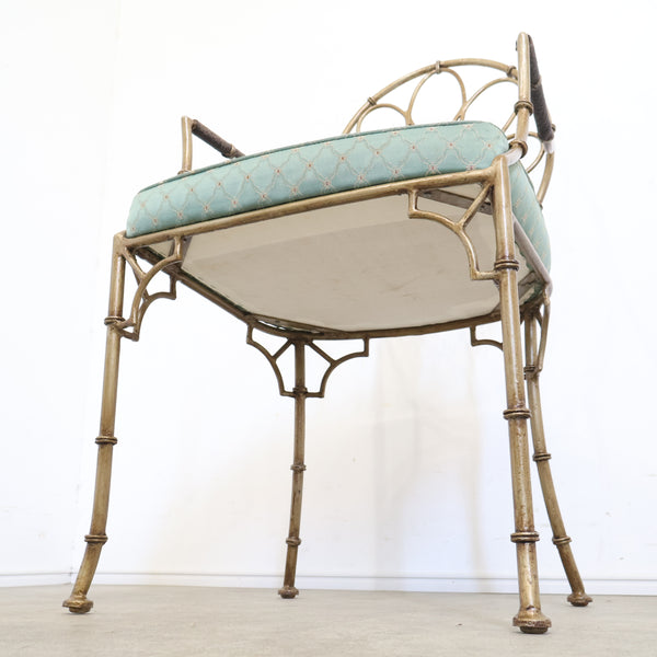 アイアンのエレガントなアームチェア No.2