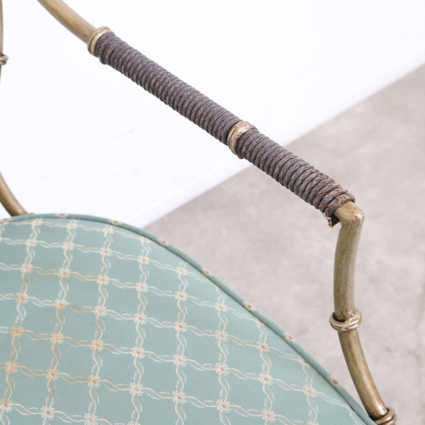 アイアンのエレガントなアームチェア No.2