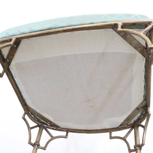 アイアンのエレガントなアームチェア No.2