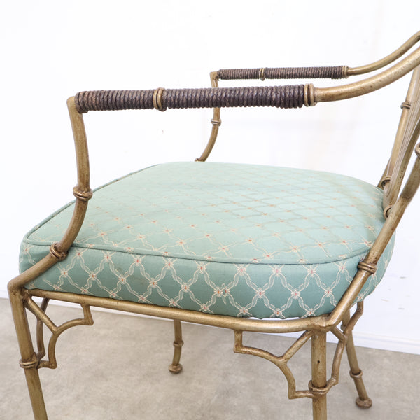 アイアンのエレガントなアームチェア No.2