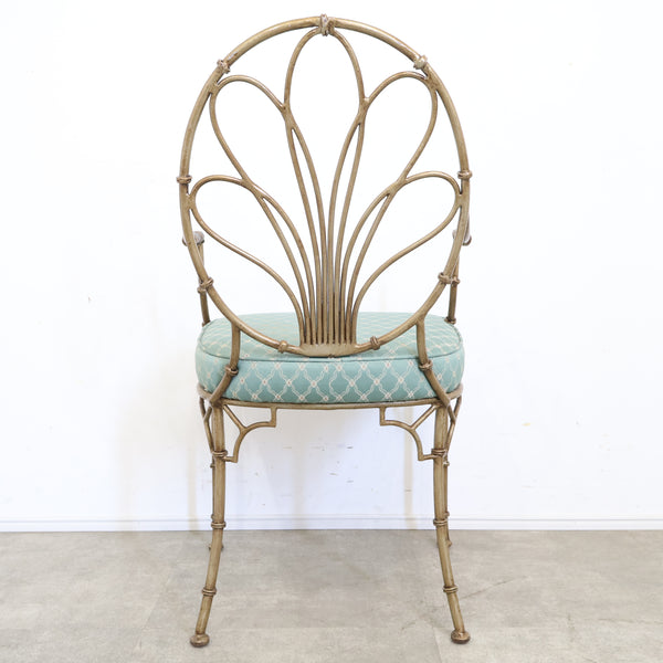 アイアンのエレガントなアームチェア No.2