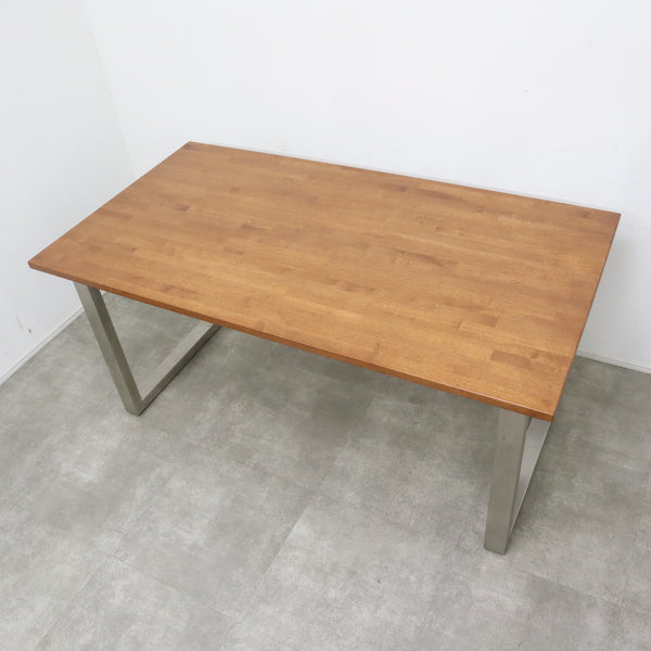 KANADEMONO THE TABLE ダイニングテーブル 幅約180cm ラバーウッド