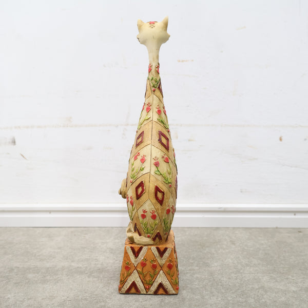 猫モチーフのオブジェ