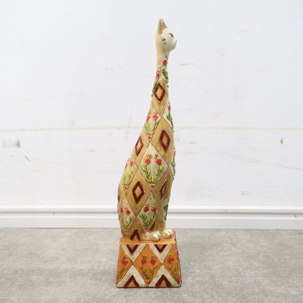 猫モチーフのオブジェ