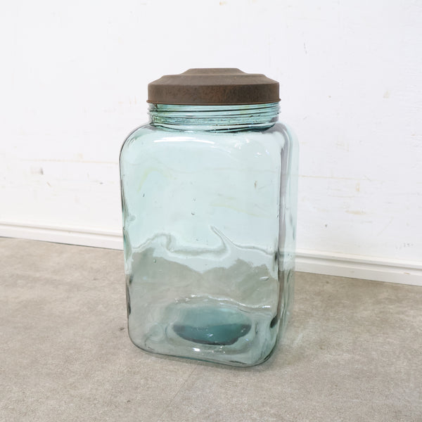 古い海苔の瓶