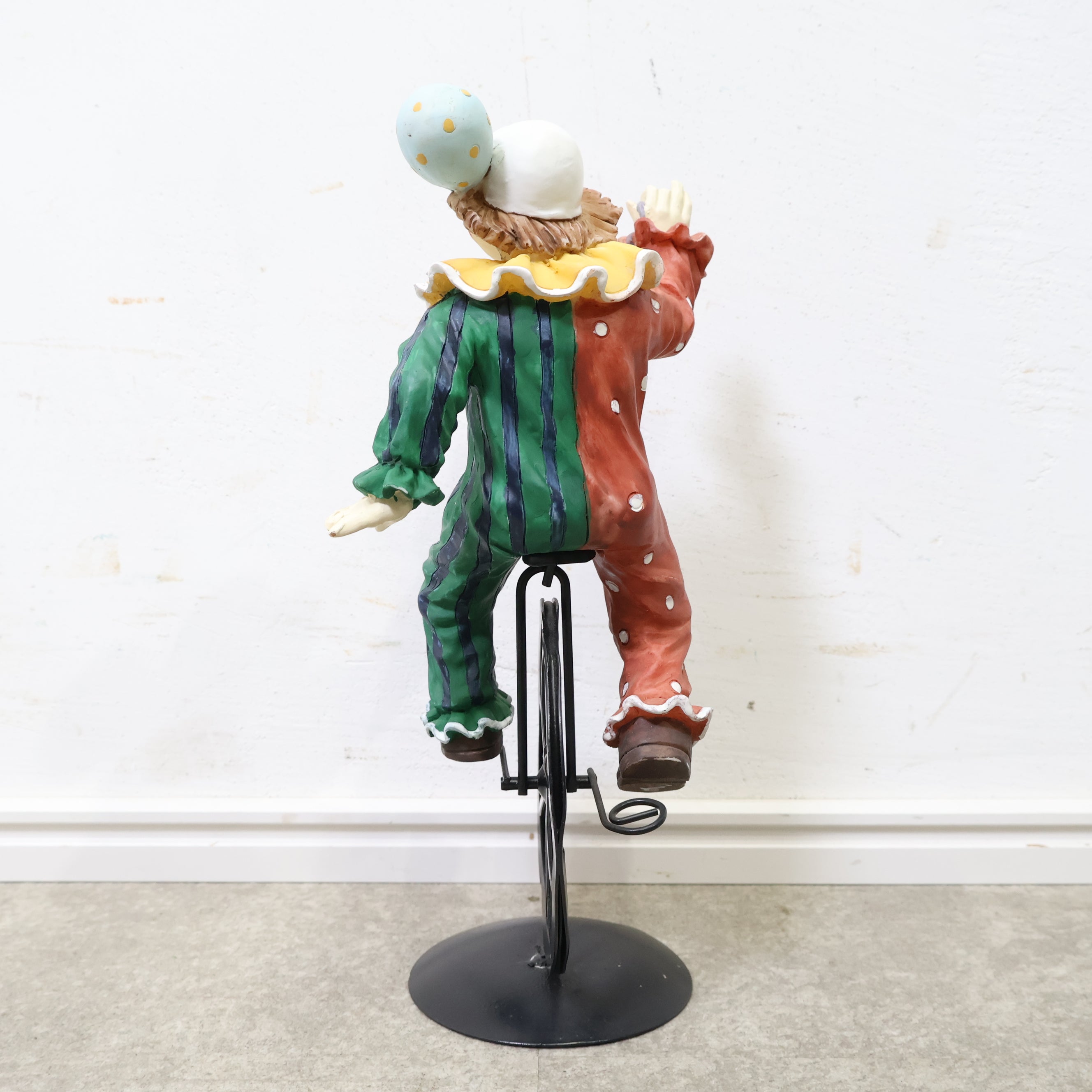 一輪車に乗ったピエロのオブジェ – バナルオンラインショップ（BANUL
