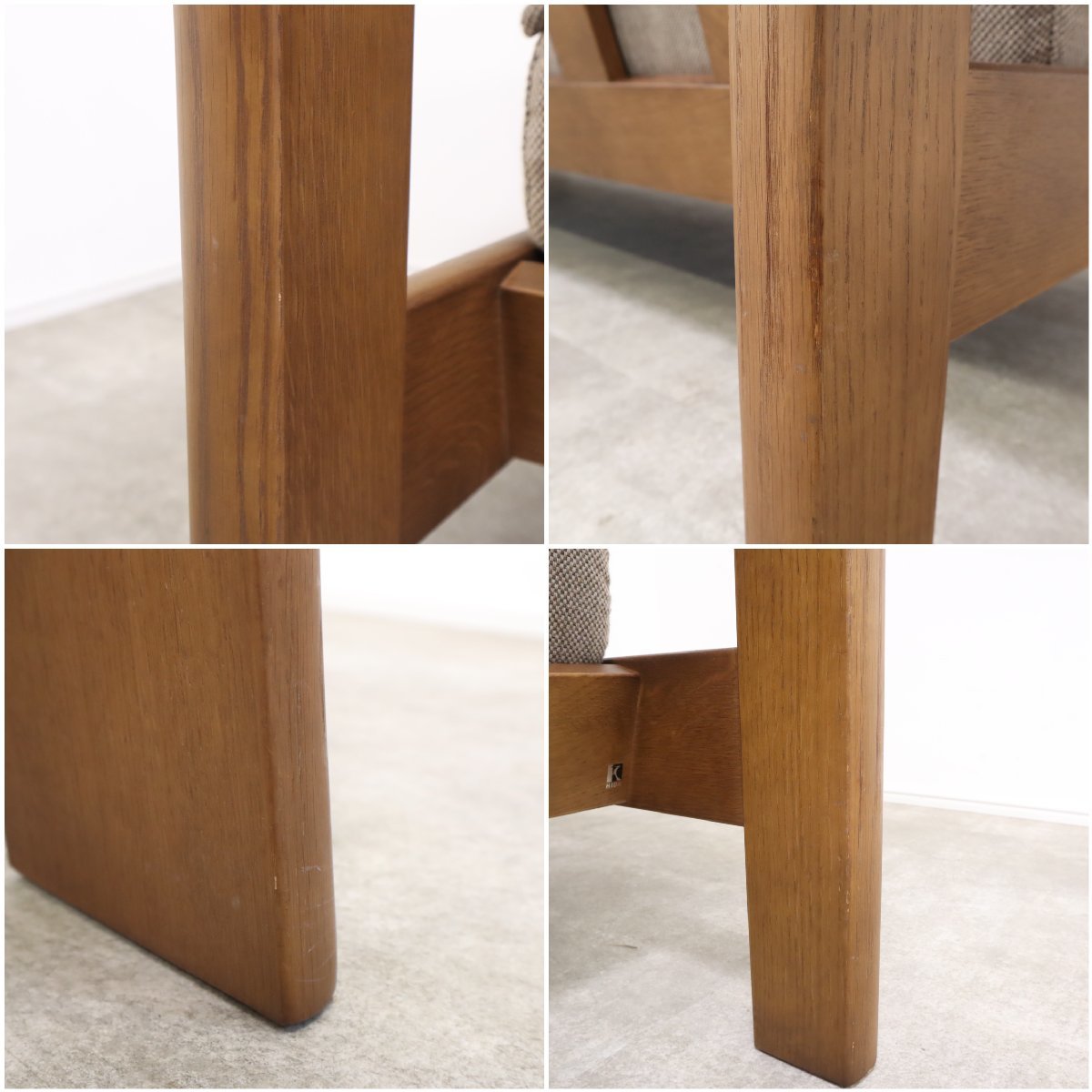 飛騨産業「木かげ」シリーズ 3人掛けソファ – バナルオンライン