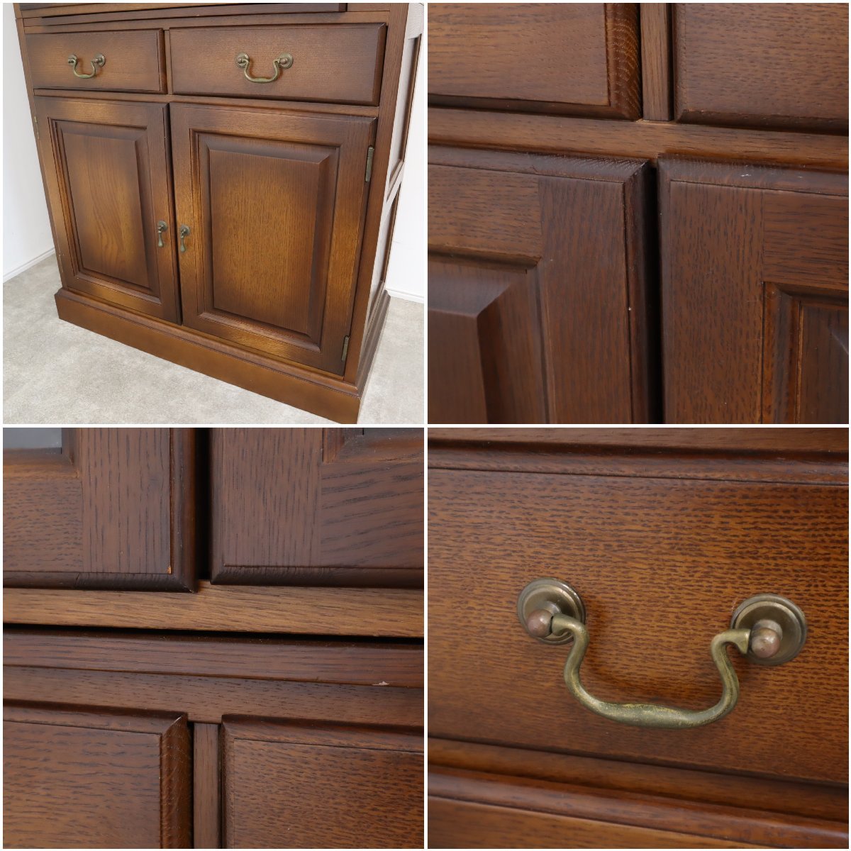 飛騨産業キツツキ/コロニアルの食器棚・カップボード – バナル