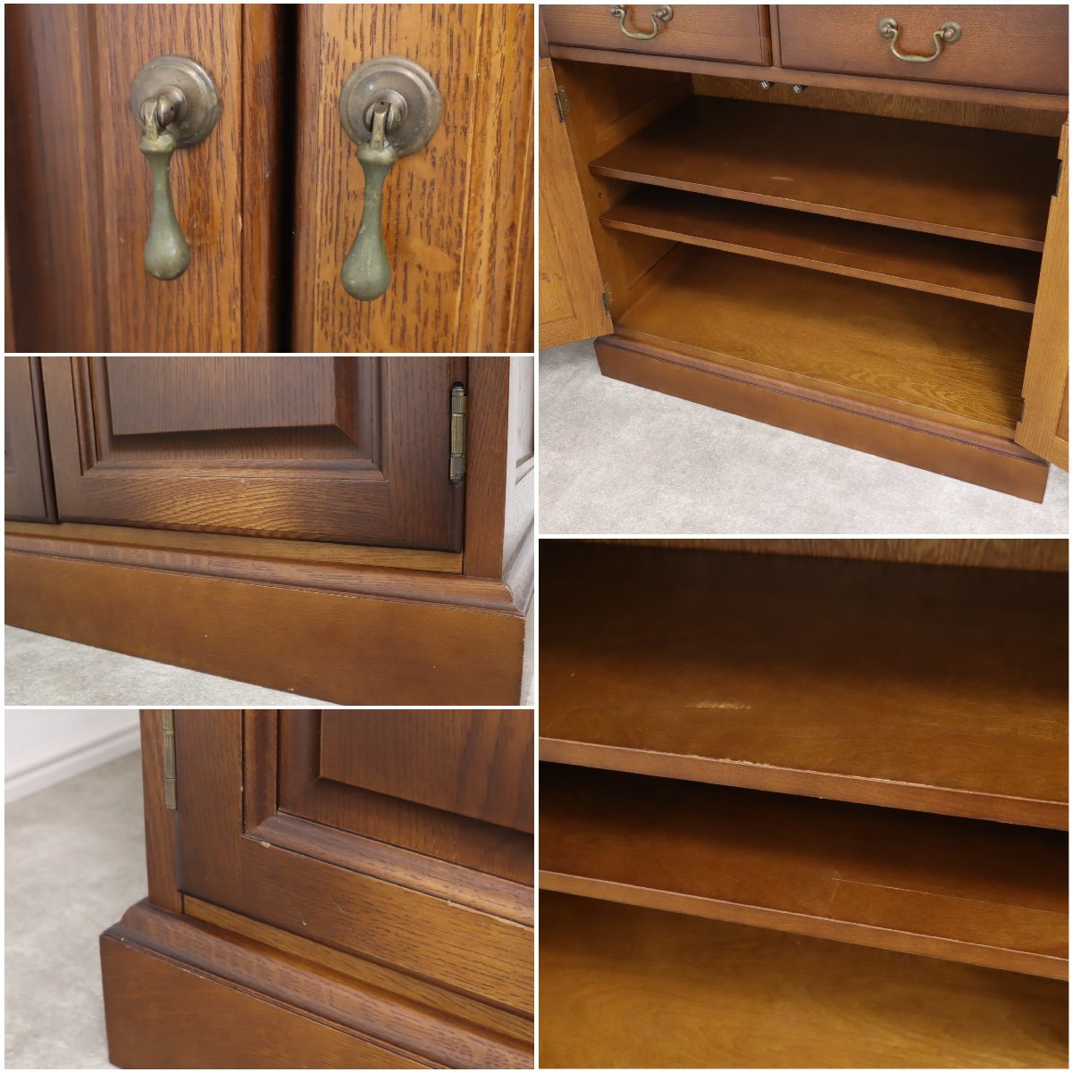 飛騨産業キツツキ/コロニアルの食器棚・カップボード – バナル