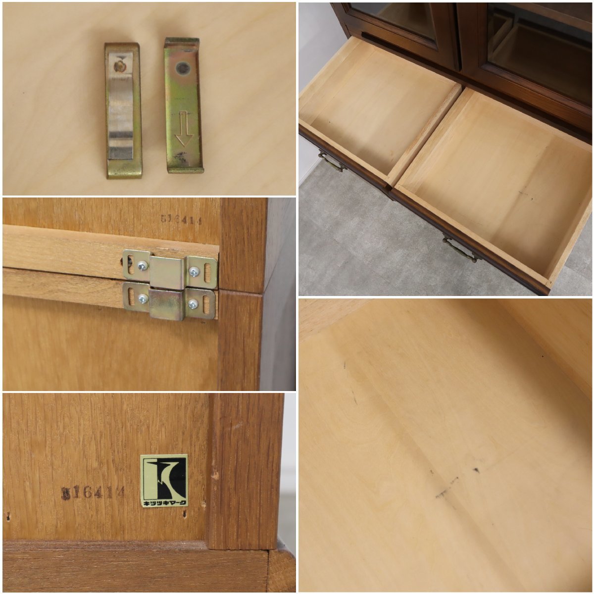 飛騨産業キツツキ/コロニアルの食器棚・カップボード – バナル