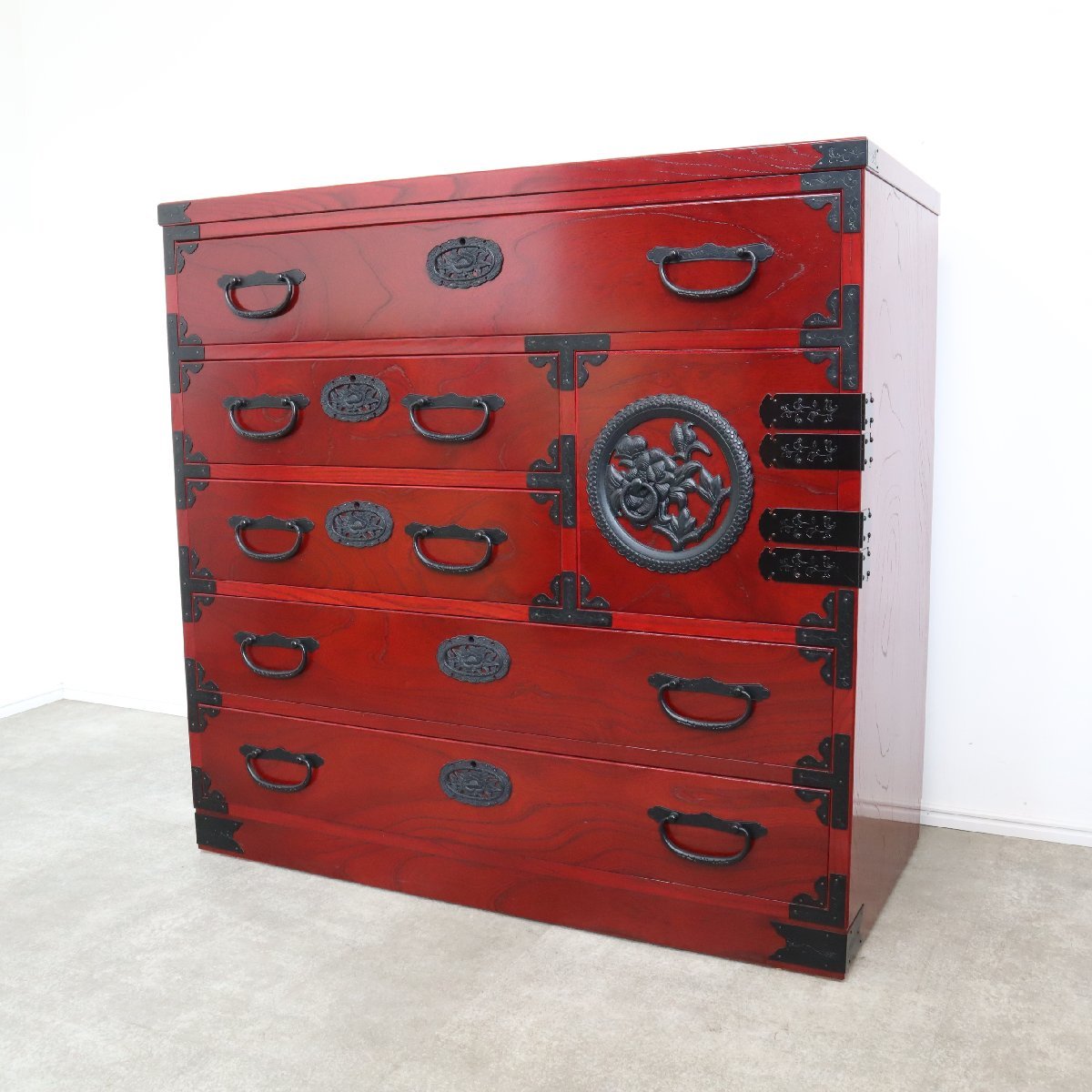 ★良品★青木産業 くれないシリーズ 和箪笥 整理ダンス ☆良品☆青木産業 くれないシリーズ 和箪笥 整理ダンス ☆良品☆青木