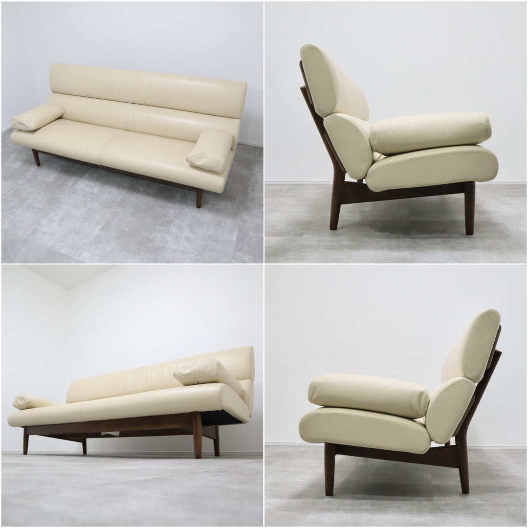 CONDE HOUSE カンディハウス ソファ 3Pソファ 3人掛けソファ 本革 
