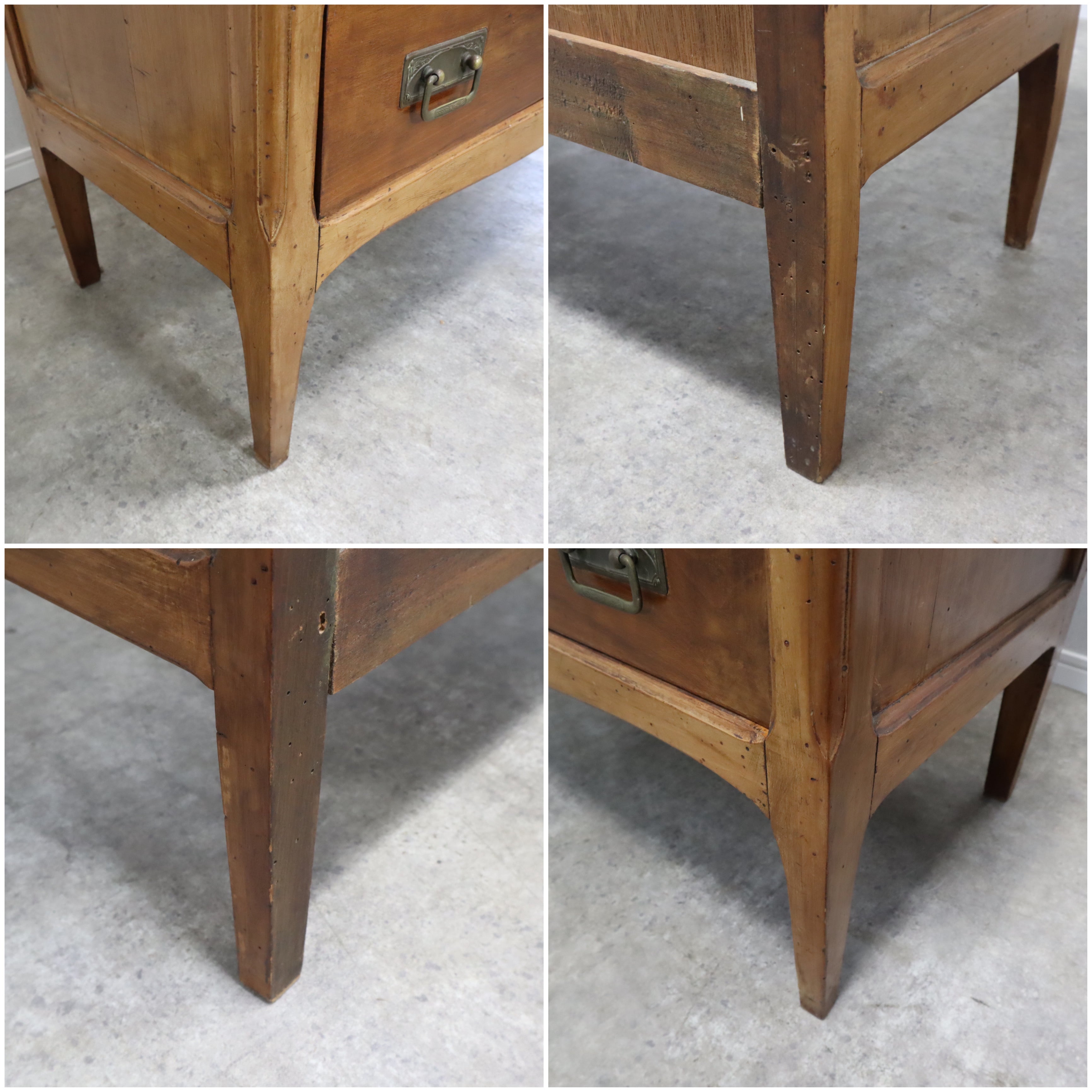 店舗受取限定】アンティーク ドレッサー ドレッシングチェスト 3段