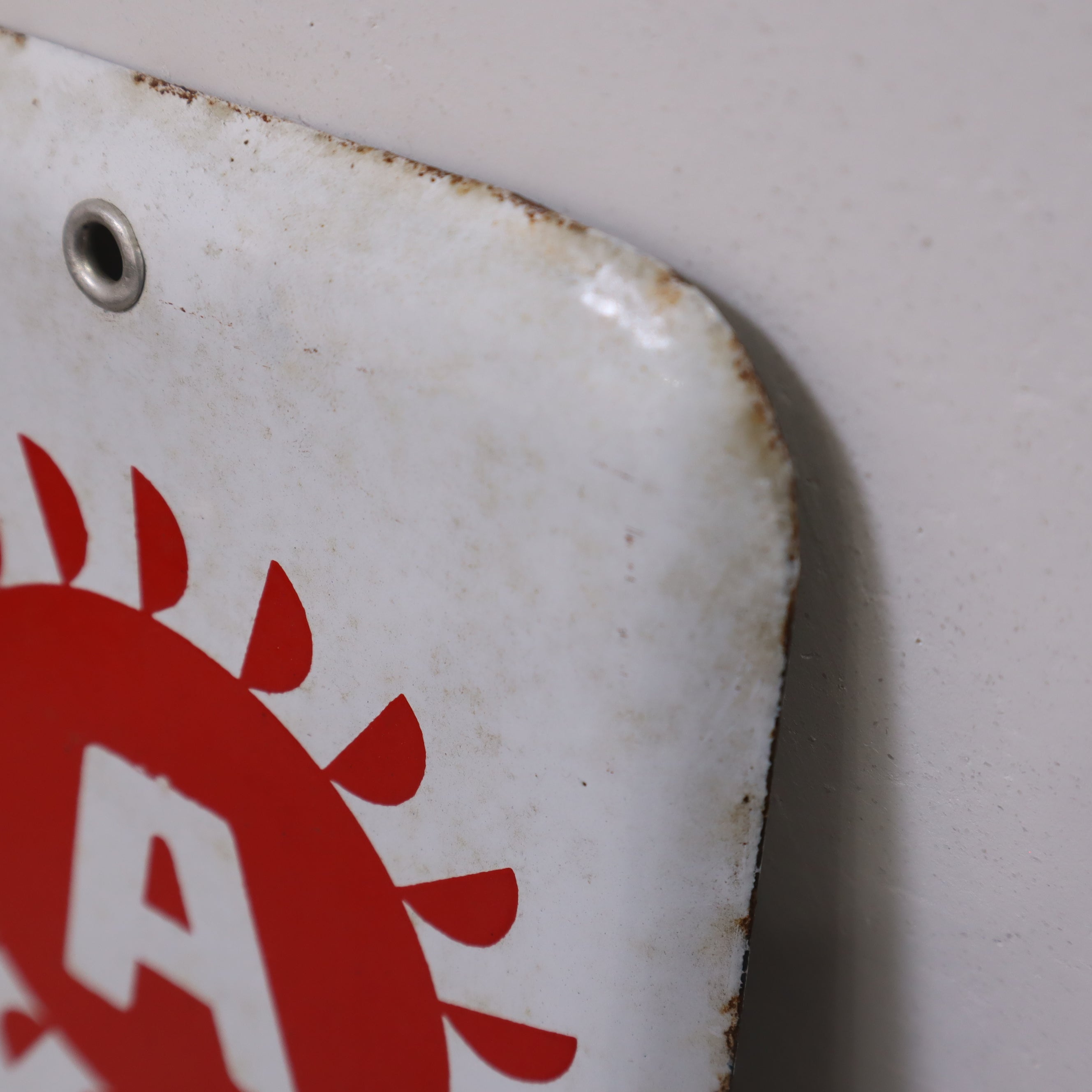 昭和レトロ 看板 ホーロー看板 味えさ 味の素 当時物 琺瑯 – バナル