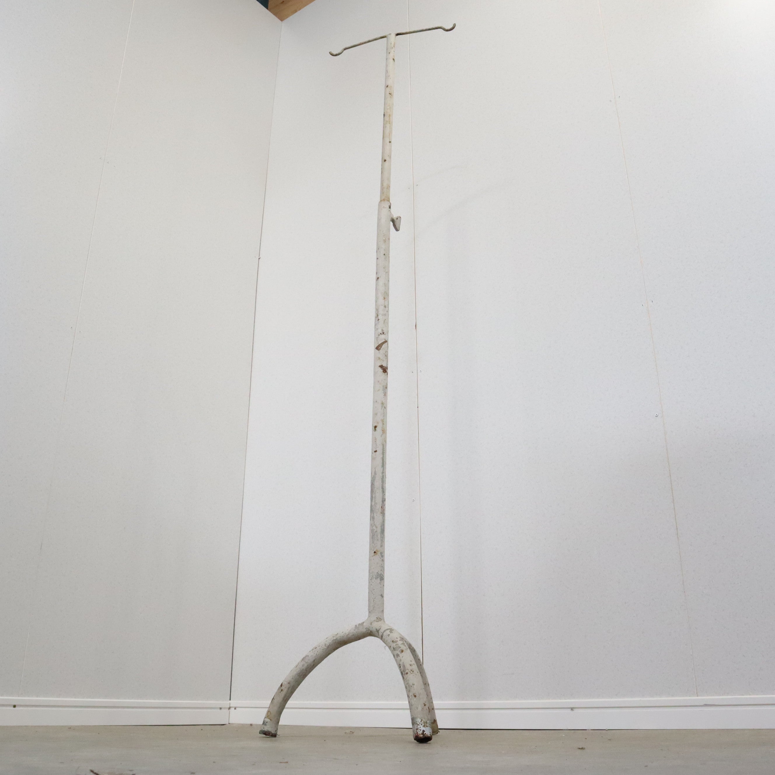 点滴スタンド 医療用 昭和レトロ 古道具 ブロカント【02A2201031