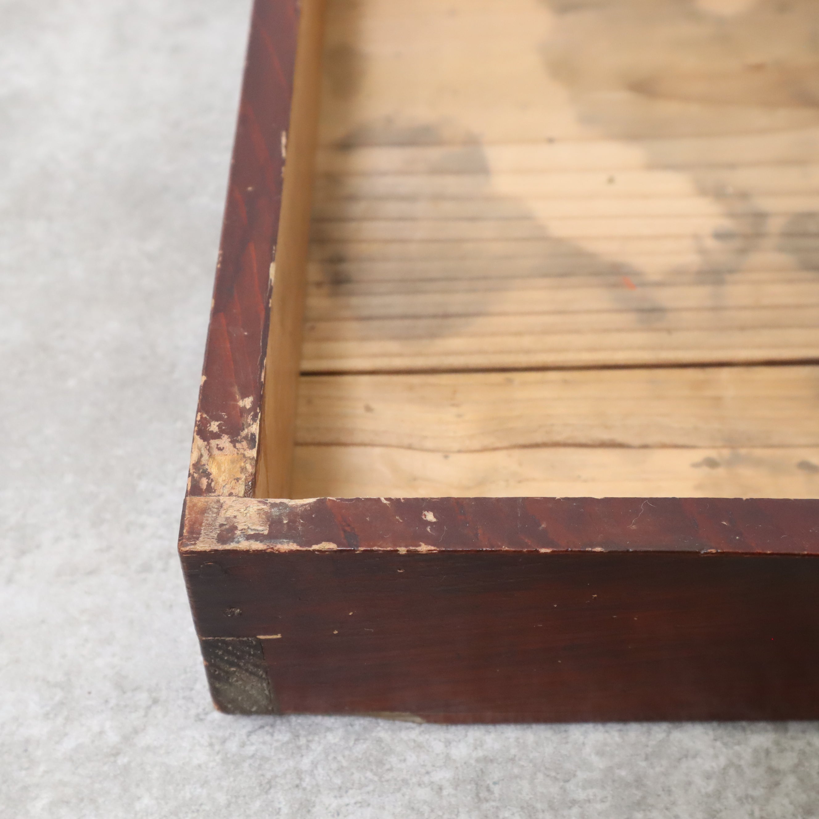 アンティーク 木箱 コレクションボックス ガラスケース ショーケース