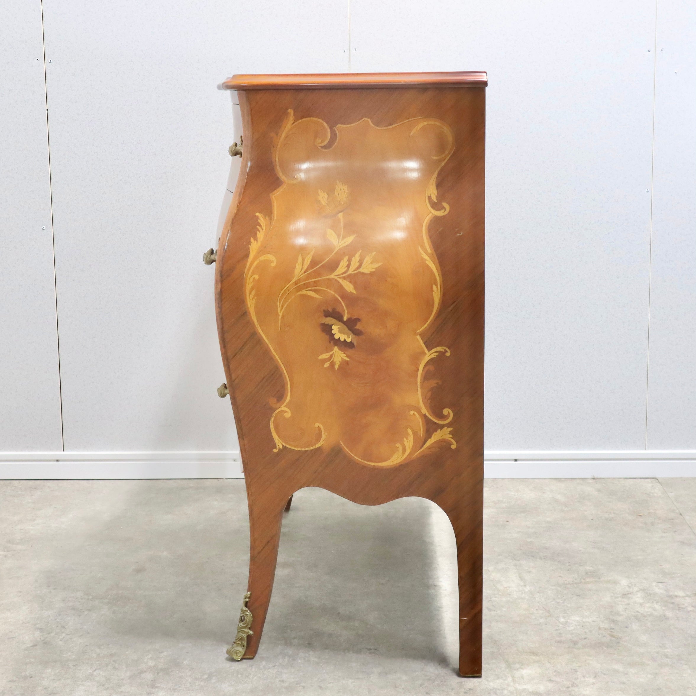 MARCONI ARTE マルコーニ・アルテ イタリア製 5段チェスト 象嵌加工 MARCONI ARTE マルコーニ・アルテ イタリア製 5段チェスト 象嵌