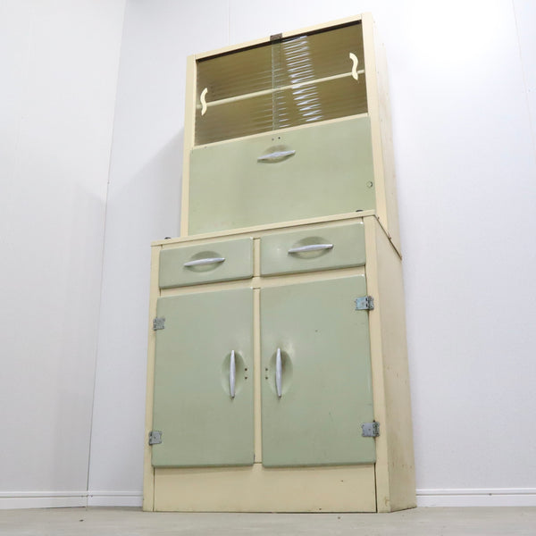 キッチン イギリス製 ヴィンテージ 食器棚 