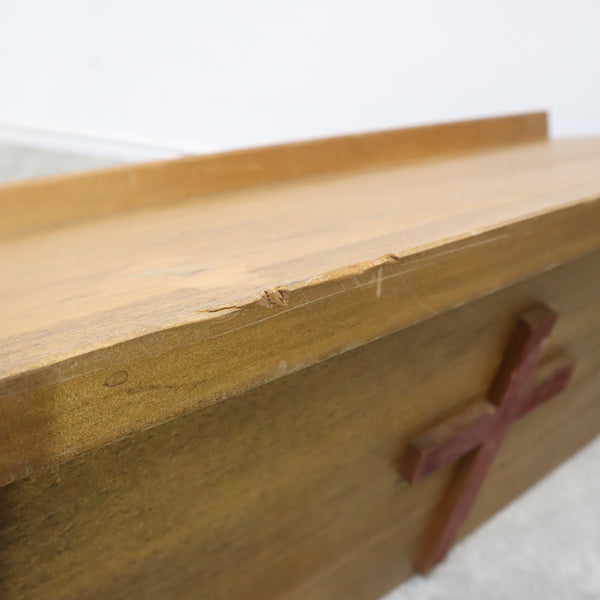 ヴィンテージのコンパクトな木製聖書台