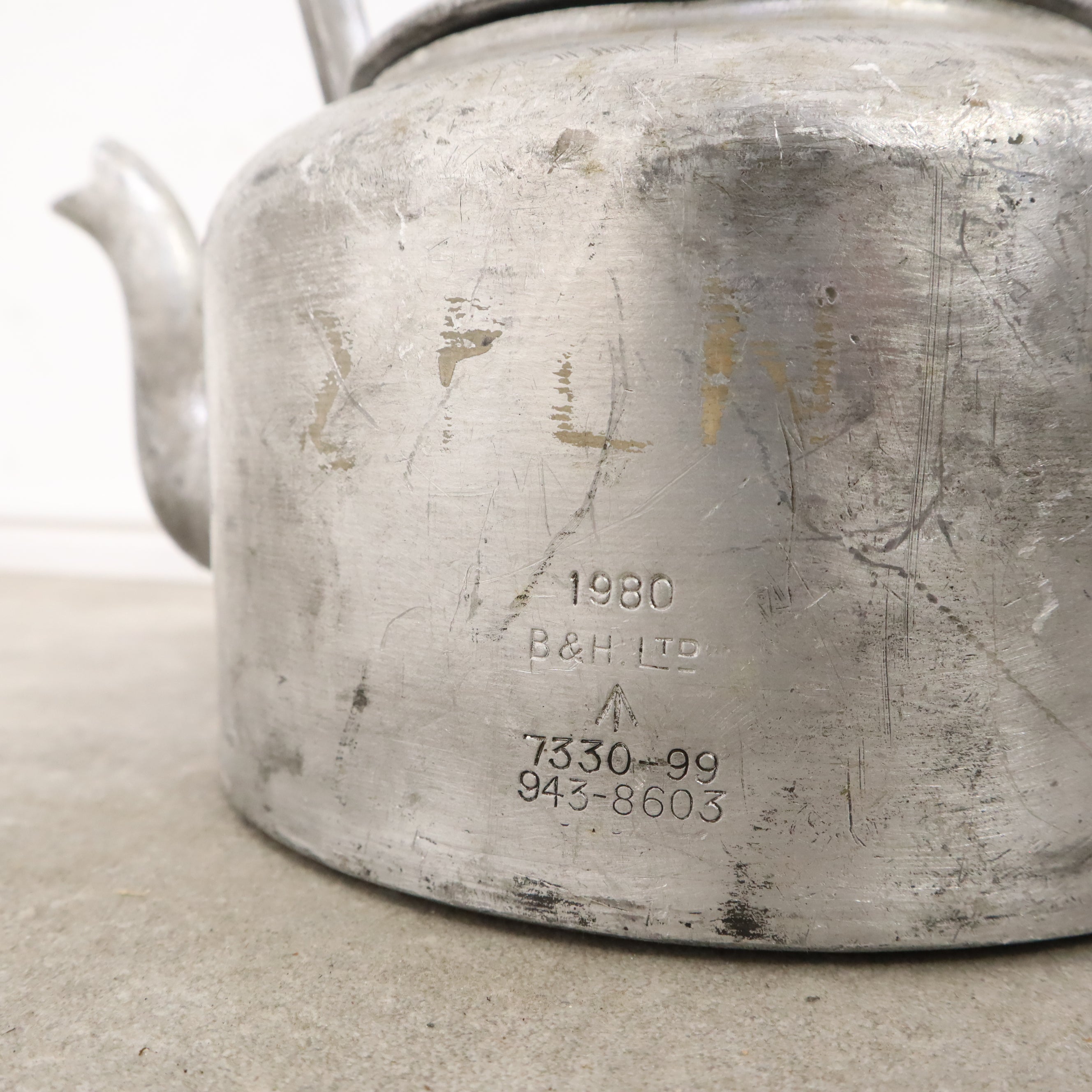 0210-408 ヴィンテージケトル ヤカン VINTAGE ヴィンテージ 未使用 ホクセイ 昭和レトロ アルミ ケトル 2.0L