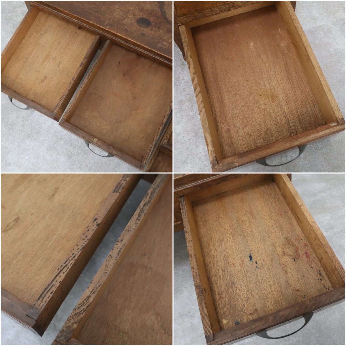 値下げ！文机 座机 アンティーク ヴィンテージ 最終値下げ！販売12/30まで】文机 昭和レトロ 古家具