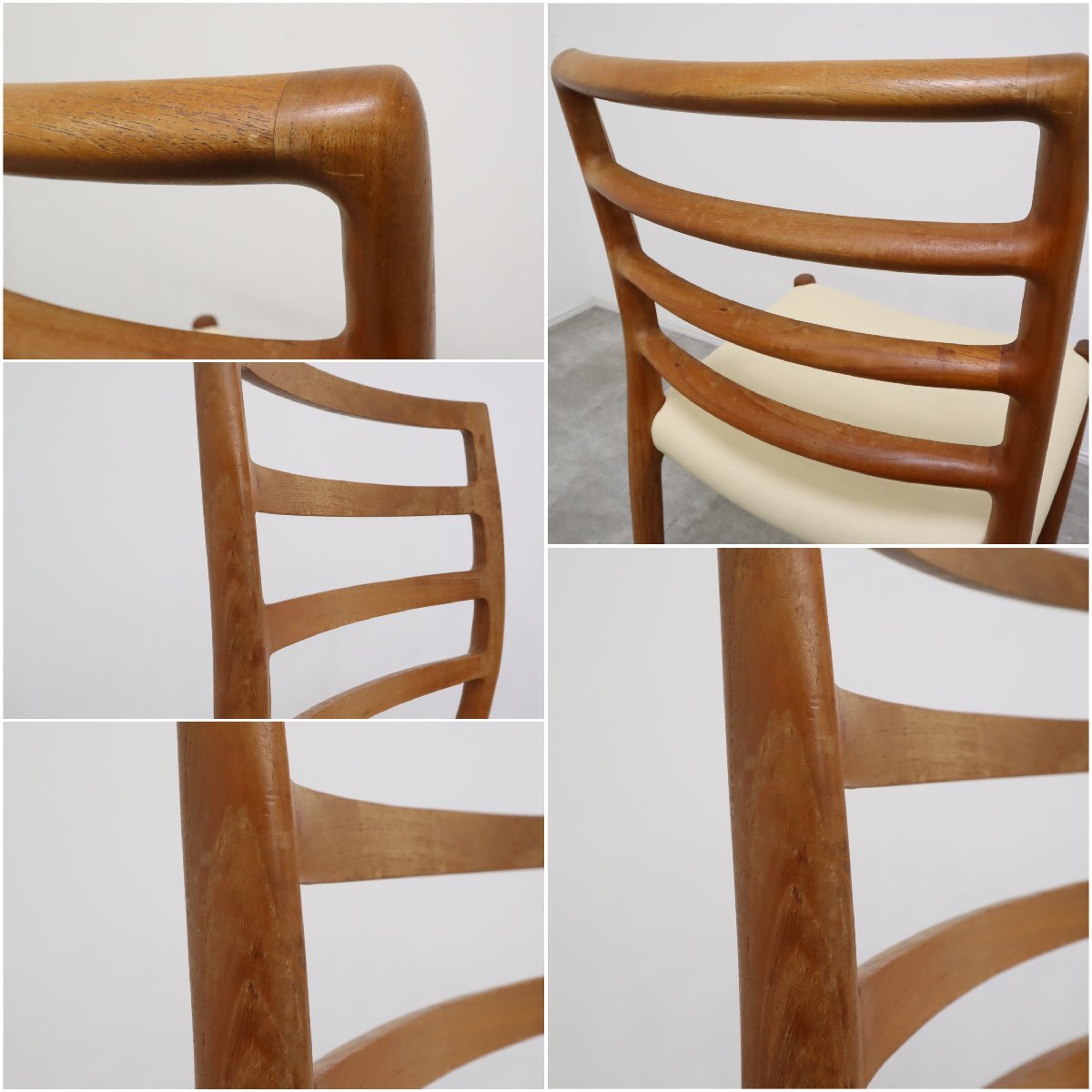 J.L.Moller デンマーク No.85 チェア チーク 無垢材 北欧 モダン
