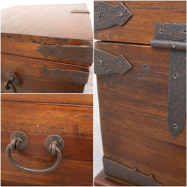 トレジャーボックス 宝箱 木箱 木製 収納 古道具
