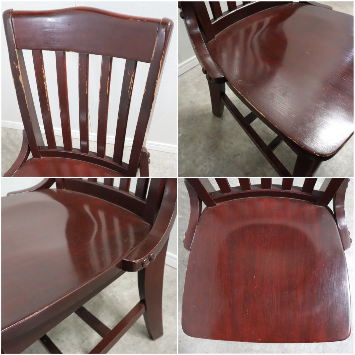 アメリカヴィンテージチェア ダイニングチェア ウッドチェア