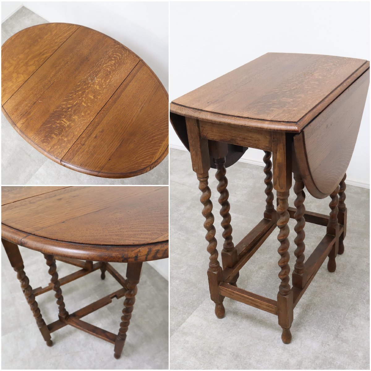 バタフライテーブル　コーヒーテーブル　アンティーク Butterfly Dining Tableの通販 | ライフスタイルショップICCA