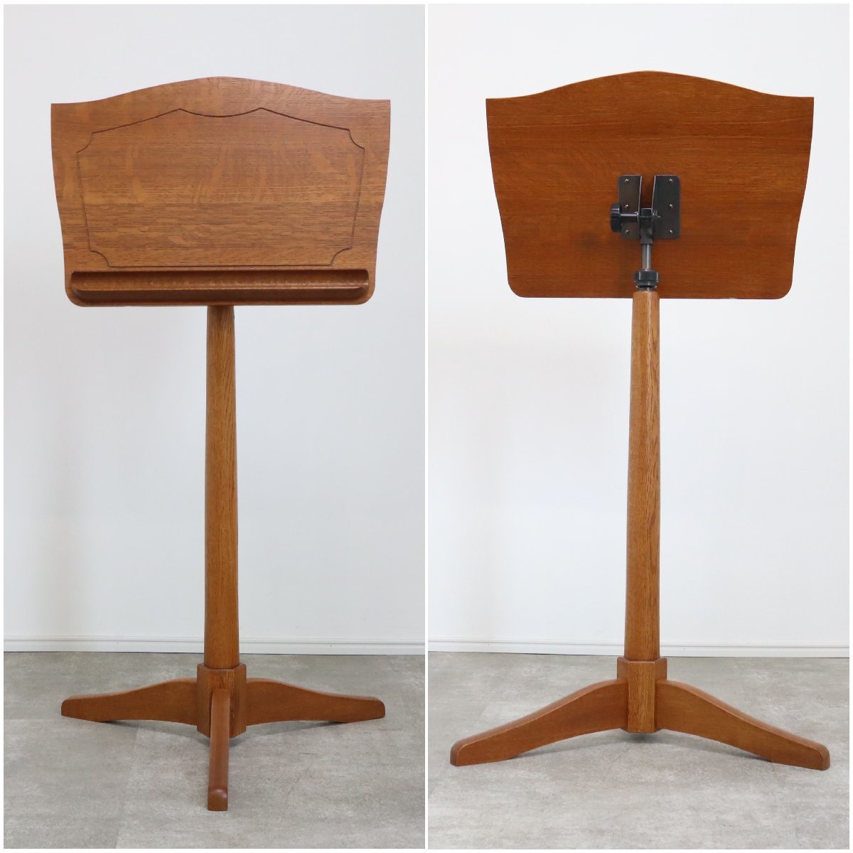 譜面台 木製 インテリア 楽譜台 案内板スタンド 譜面スタンド