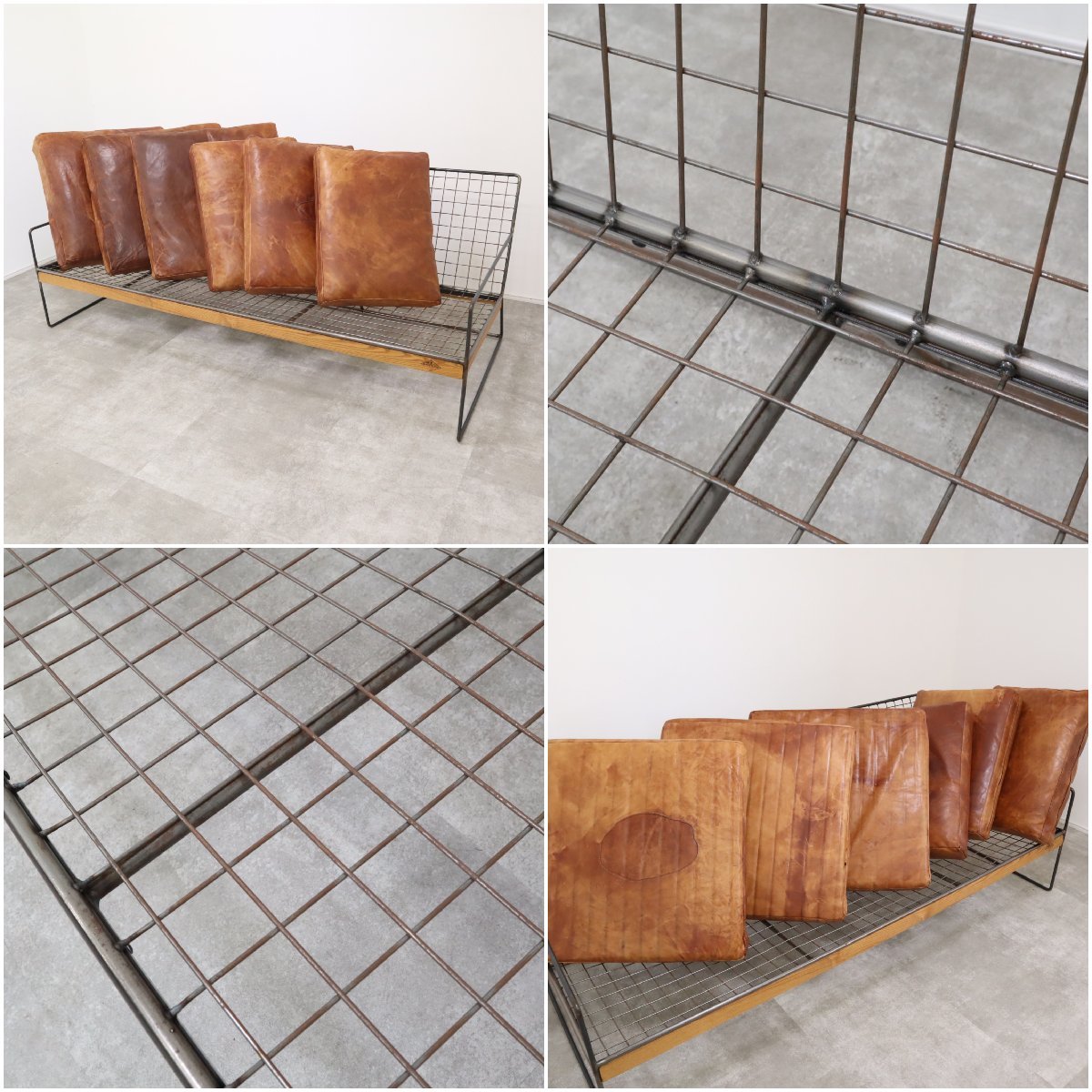 ハチカグ HACHIKAGU WI 3P SOFA 3人掛けソファ 牛革 本革