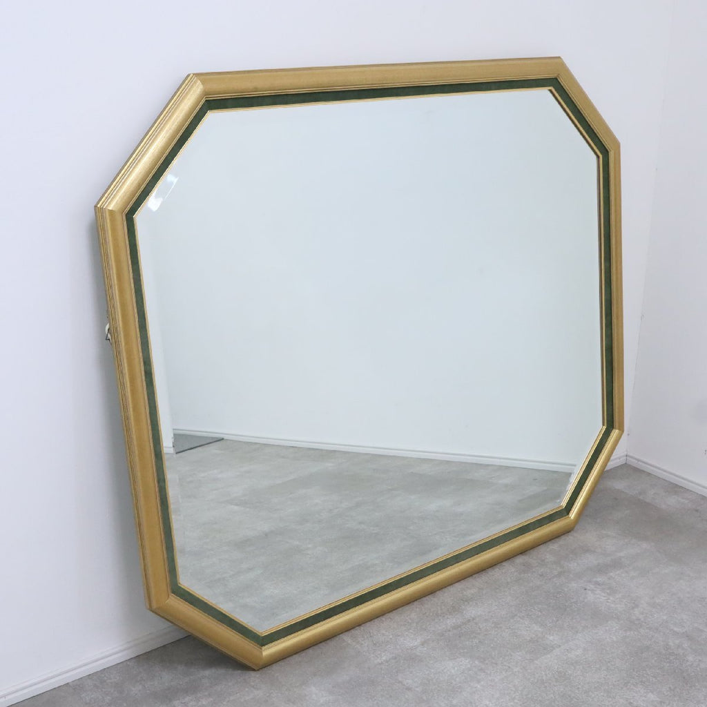 セール12/30まで】ウォールミラー アンティーク調 ゴールド 壁掛け鏡
