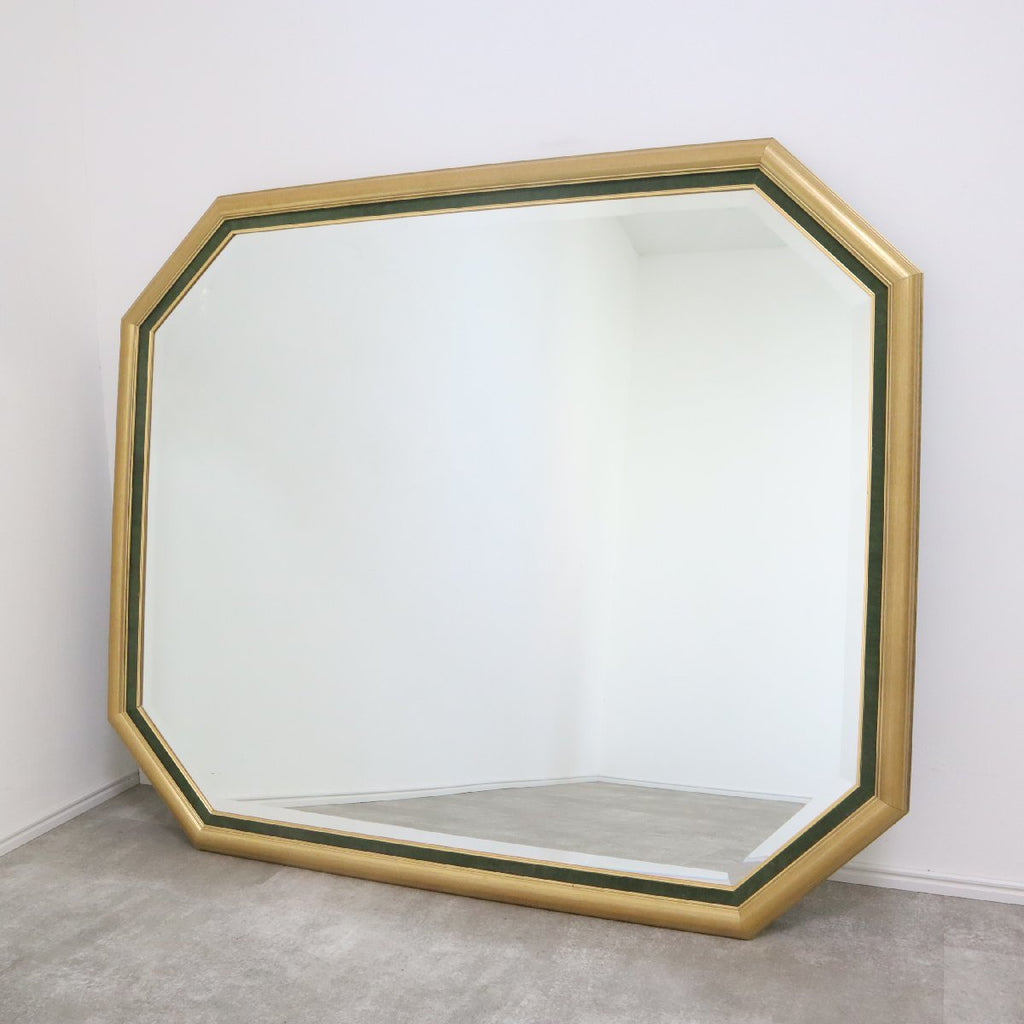 セール12/30まで】ウォールミラー アンティーク調 ゴールド 壁掛け鏡