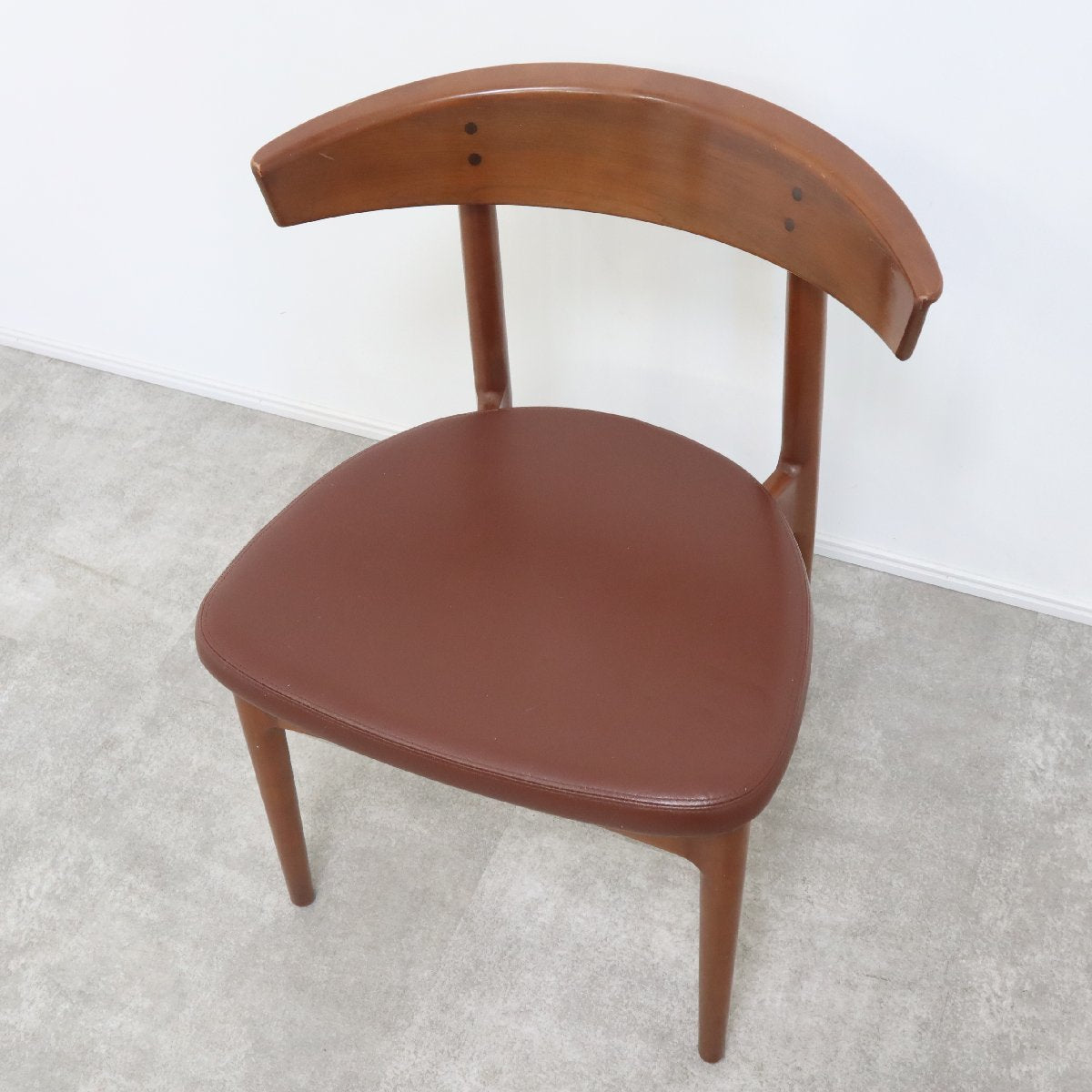 座面張替 カンディハウス ハナコ アームチェア 椅子 旭川家具 北欧スタイル 旭川家具 HOCK ホック ヴィンテージ オーク材 アームレスチェア