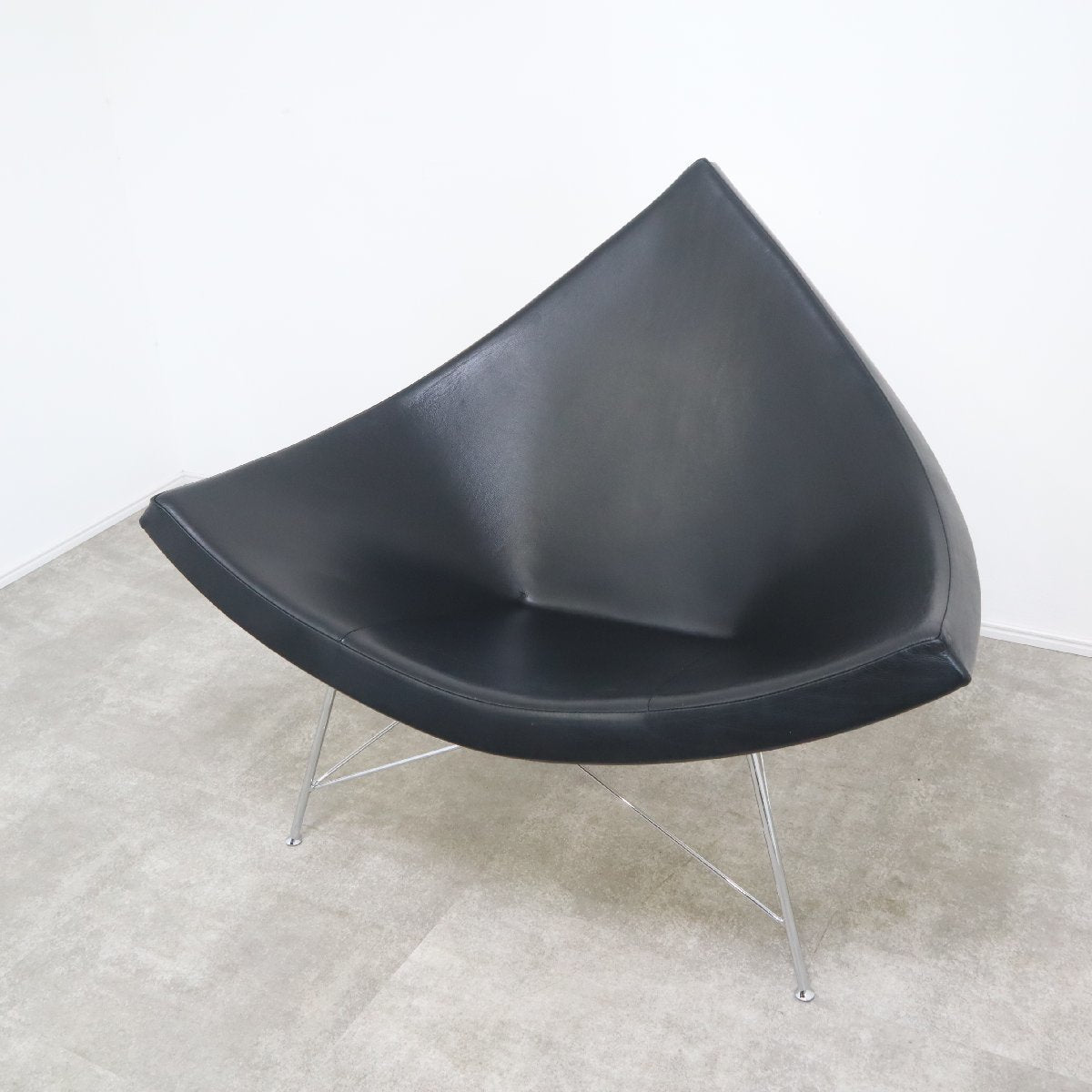 Vitra ヴィトラ ココナッツチェア ジョージネルソン 希少 本革 Vitra ヴィトラ ココナッツチェア ジョージネルソン 希少 本革