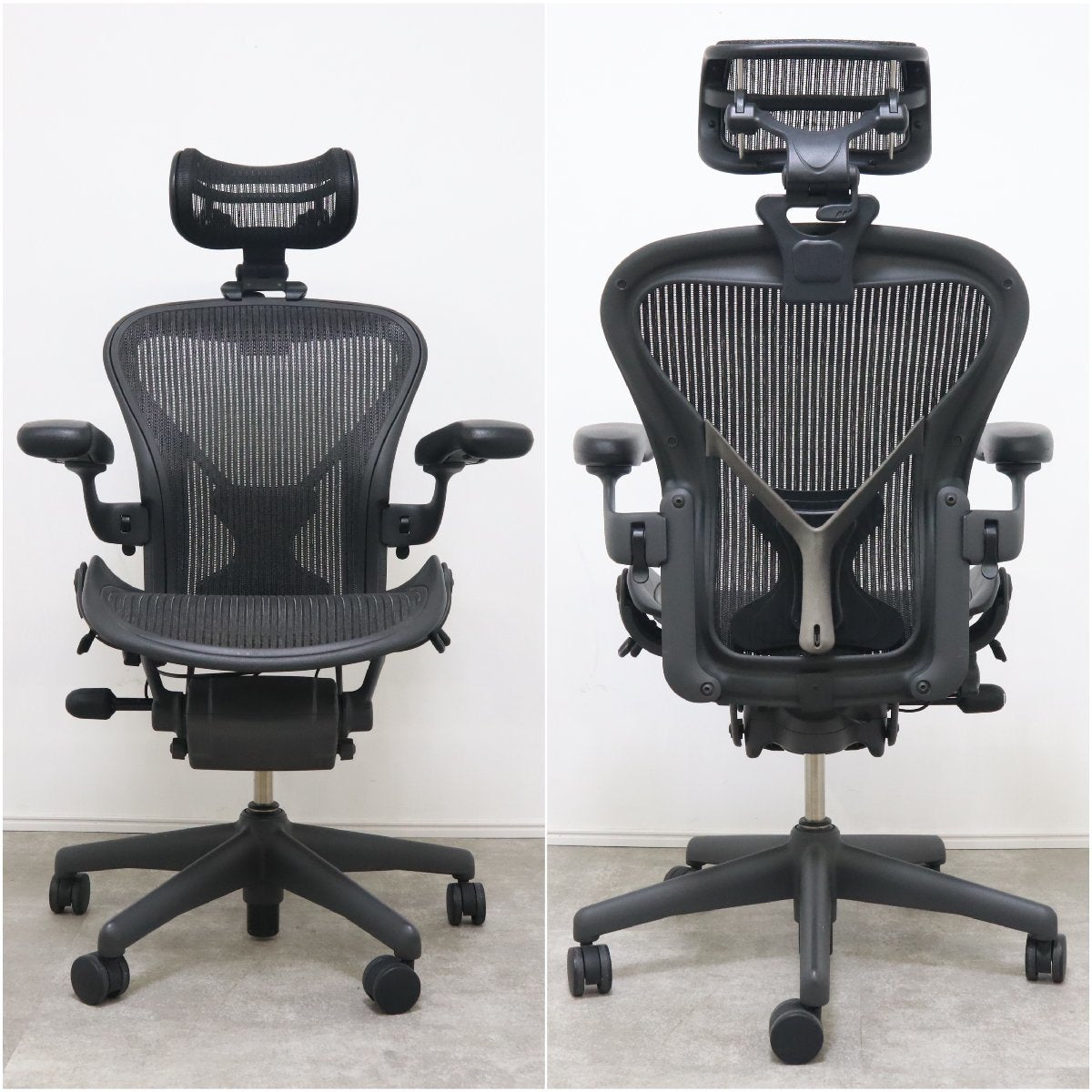 ハーマンミラー アーロンチェア ポスチャーフィットフル装備 A