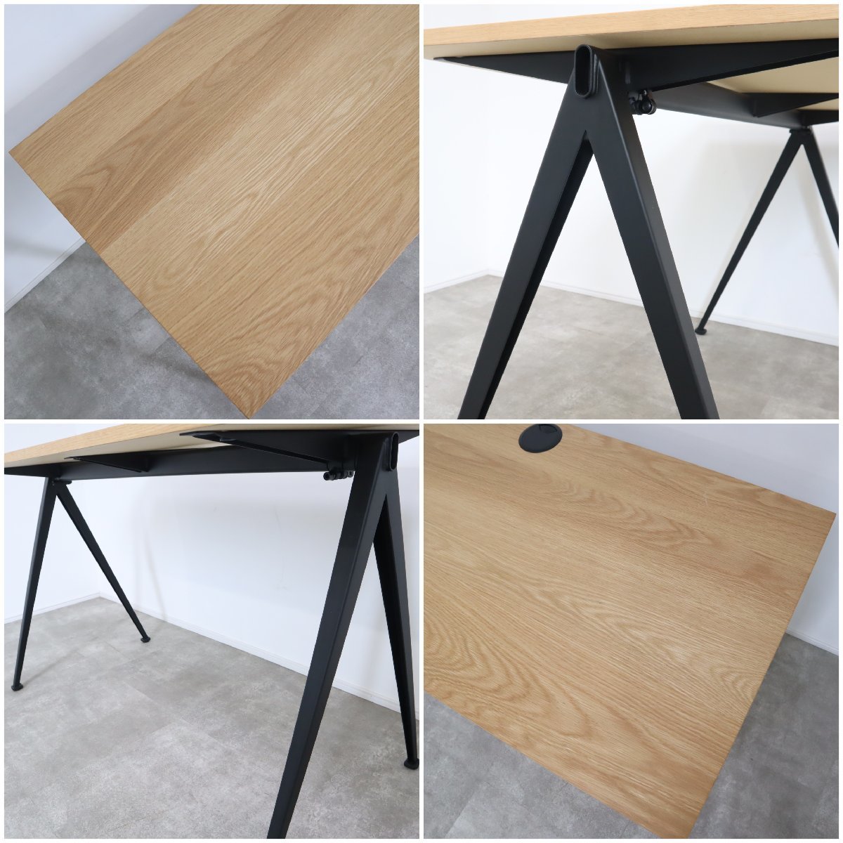 HAY デスク PYRAMID DESK ピラミッドデスク オーク材 アイアン