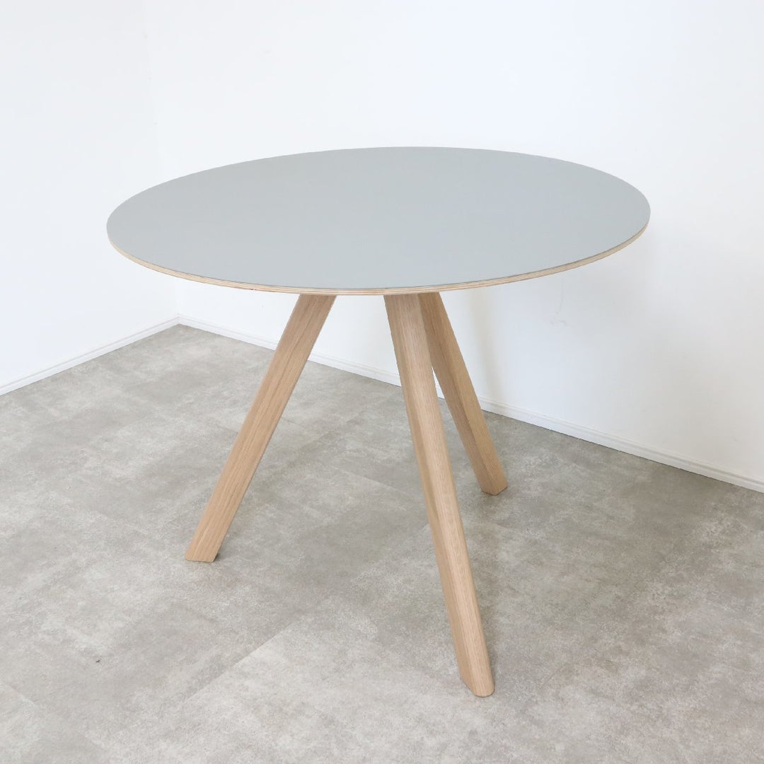 HAY ラウンドテーブル COPENHAGUE CPH 20 ROUND グレー ソリッドオーク 