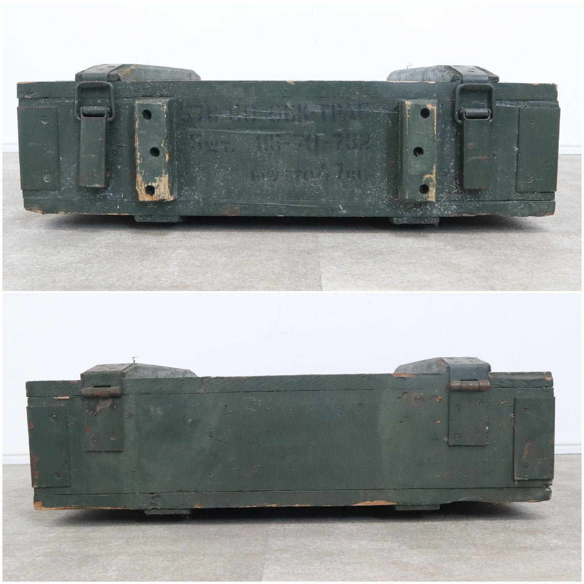 弾薬箱　ミリタリーボックス　収納　ヴィンテージ　軍　木箱　アンモボックス 楽天市場】実物 USED ポーランド軍 アンモボックス ウッド