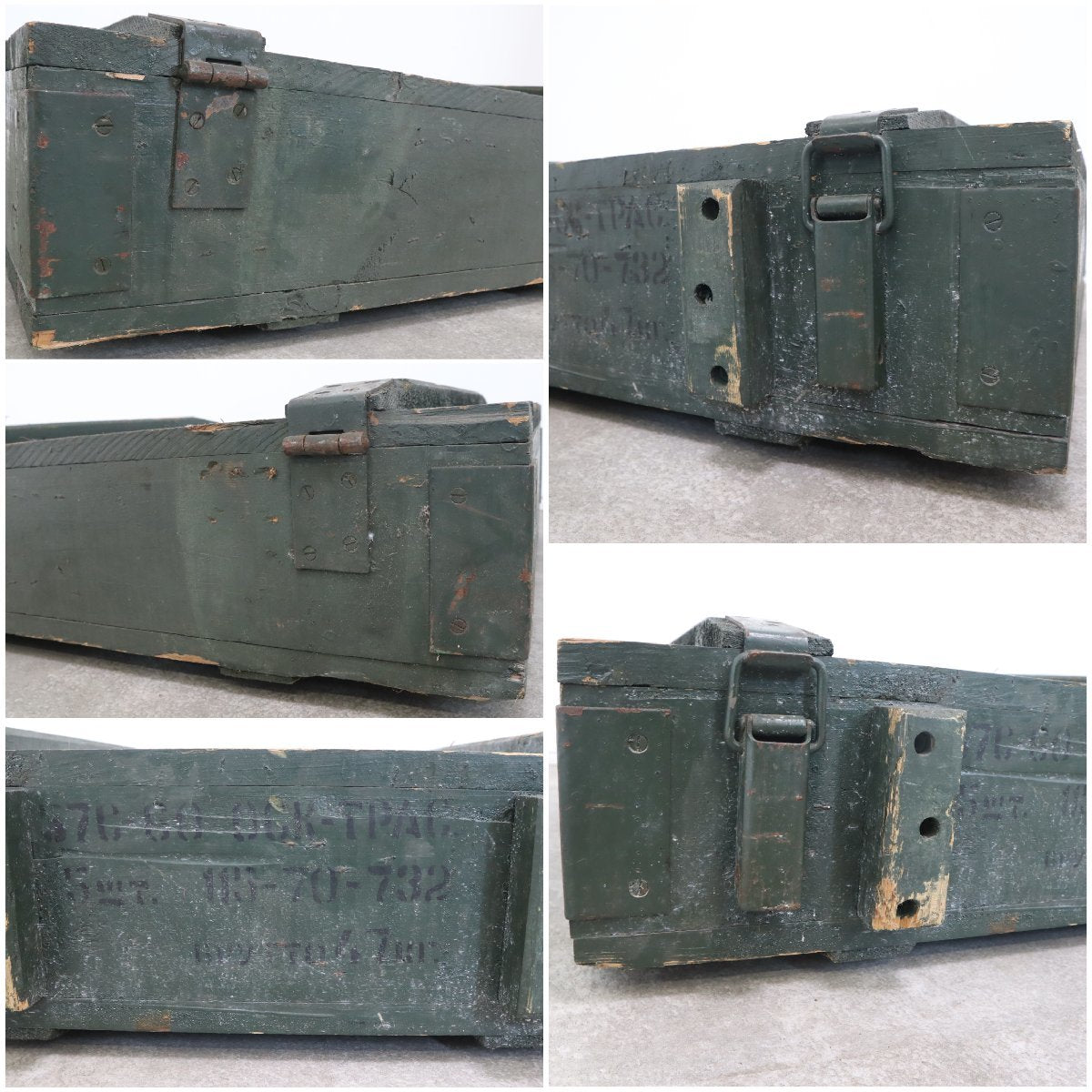 ◼️ミリタリー◼️ヴィンテージ◼️アンモボックス◼️弾薬庫◼️インダストリアル◼️鉄箱◼️ 弾薬箱 ミリタリー アンモボックス トランクケース ヴィンテージ