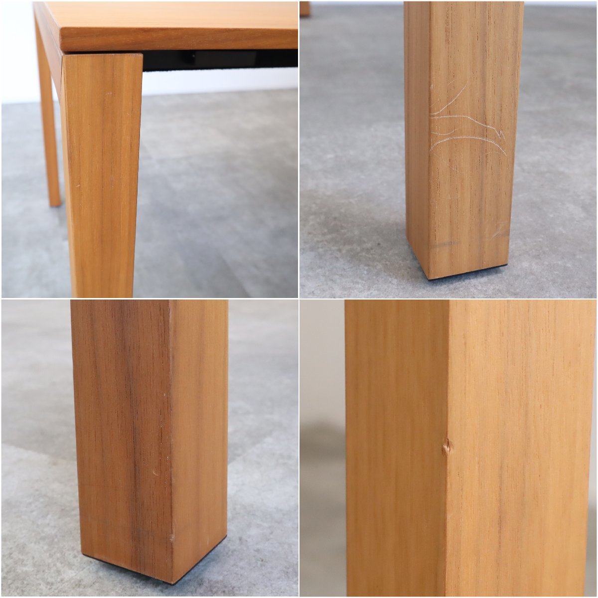 展示品　カッシーナ　ナーン　オーク材　伸長式　ダイニングテーブル　モダン 展示品 カッシーナ ナーン オーク材 伸長式 ダイニングテーブル