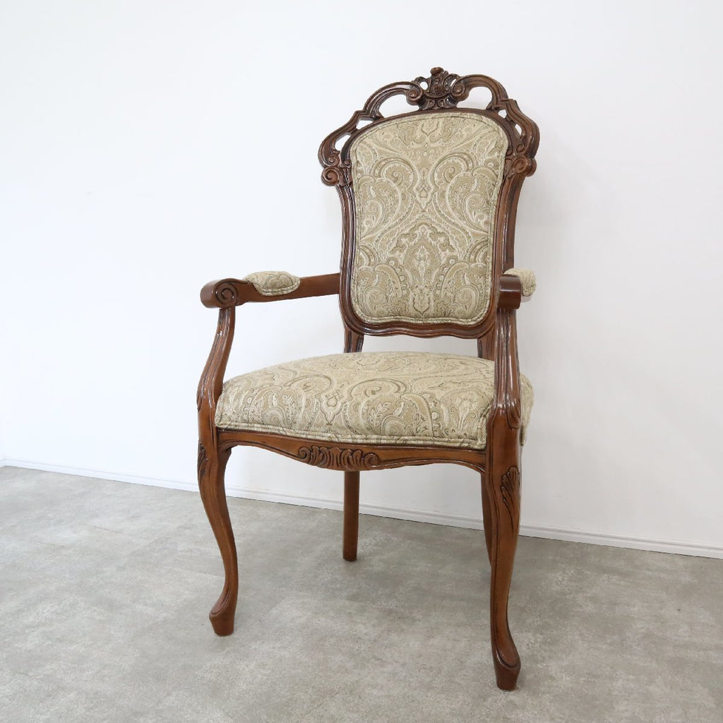 希少品　木彫り　アンティーク　昭和　日本製　レトロ家具　椅子椅子・チェア