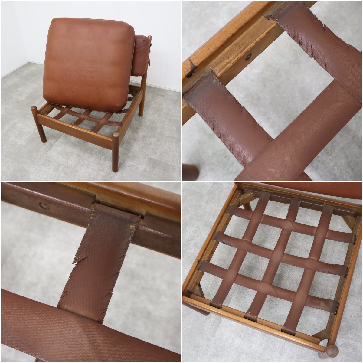 オールドマルニ ソファ 1人掛け アームレス ラウンジソファ