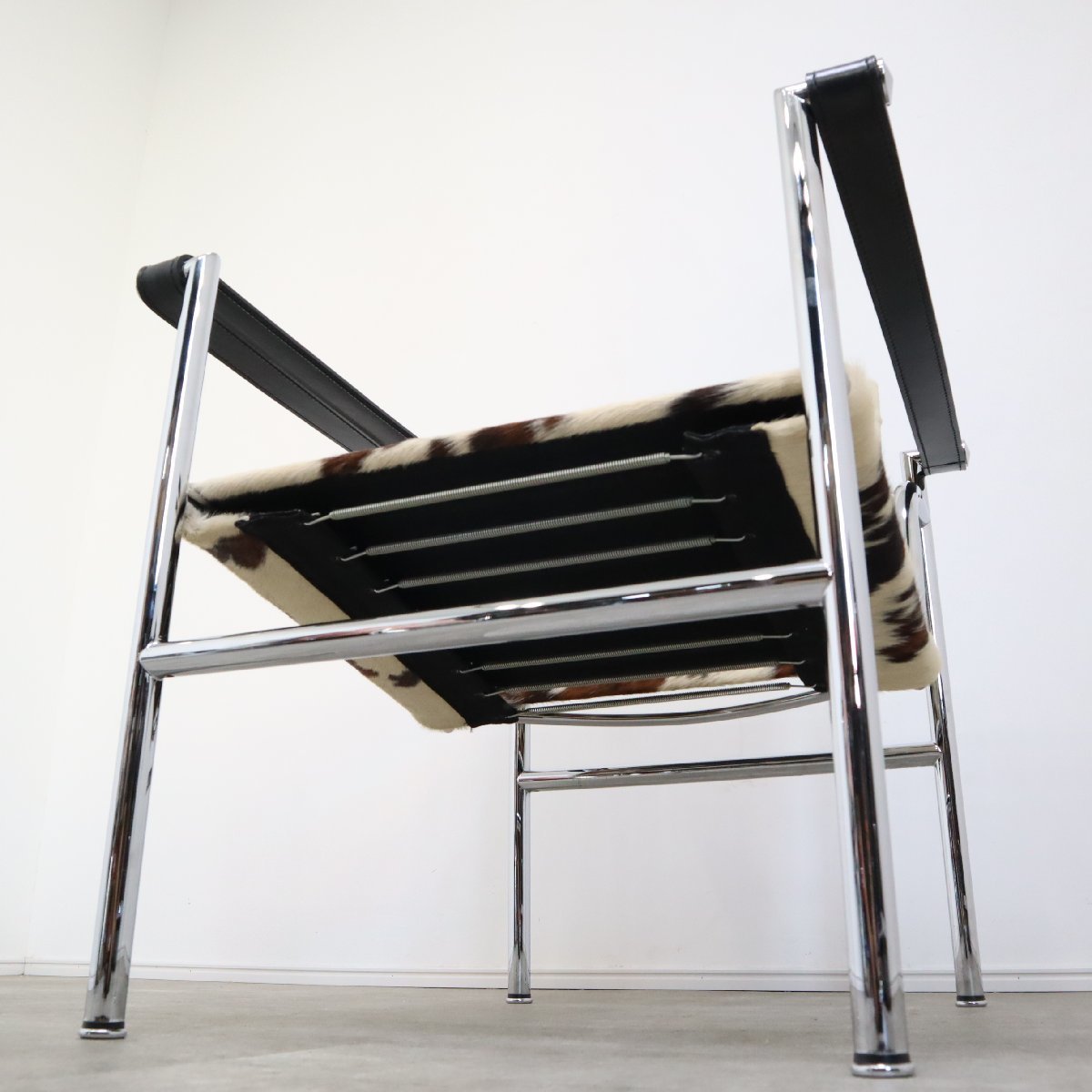 正規品】LC1 スリングチェア Cassina ル・コルビュジエ 左 steel line