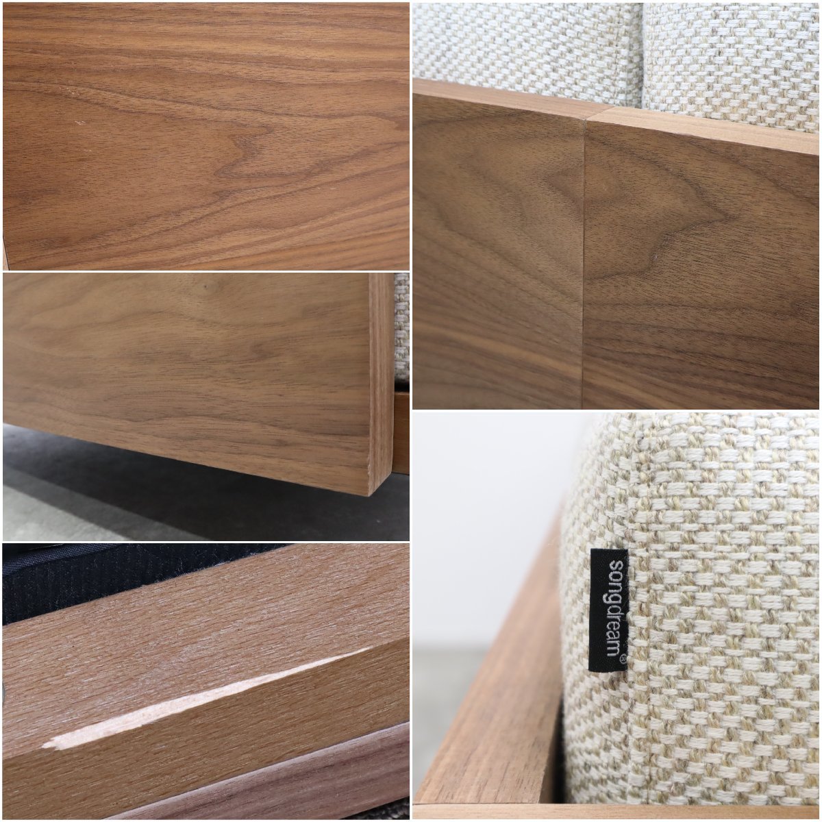 展示品 ソングドリーム songdream ソファ nord 3人掛けソファ 3Pソファ