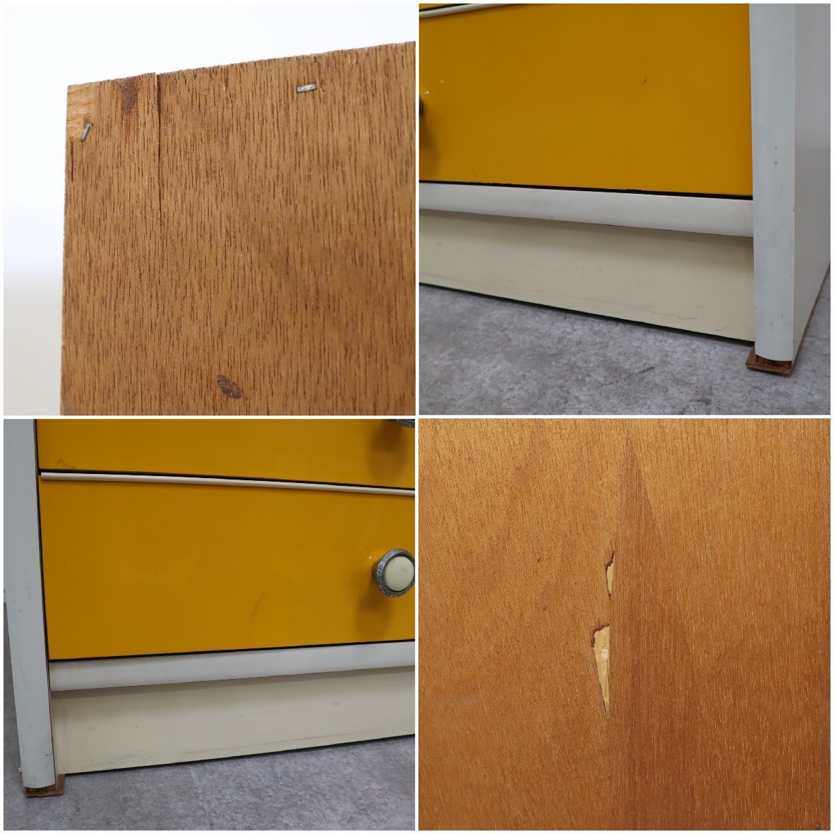 昭和レトロ 食器棚 レトロポップ 飾り棚 カップボード ミッド