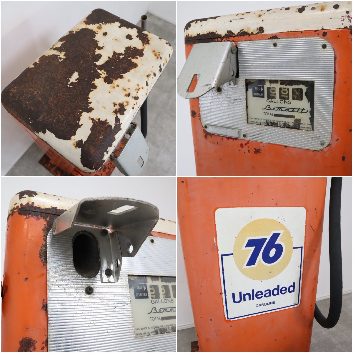 ユニオン76 アメリカン ガスポンプ レプリカ キャビネット ジャンク