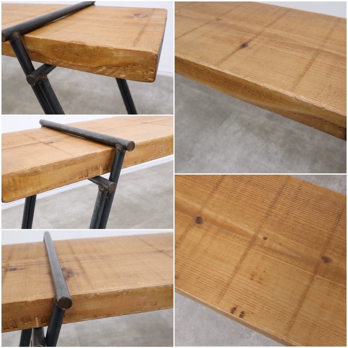 DICHOTOMIC ディコトミック アイアンシェルフ インダストリアル 無垢材