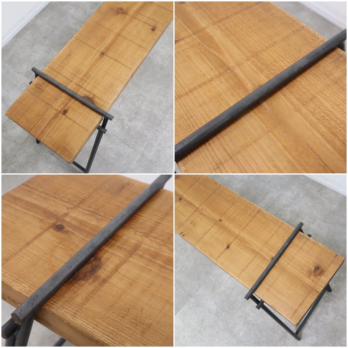 DICHOTOMIC ディコトミック アイアンシェルフ インダストリアル 無垢材