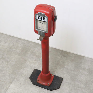 引取限定】ヴィンテージ エアタワー Air Meter ガソリンスタンド 空気 